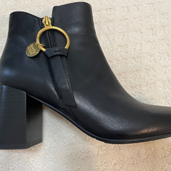 See by Chloe Booties, Sz 7.5, black - Picture 2 of 13